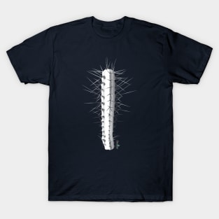 Trichocereus Bridgesii 2 Black & White T-Shirt